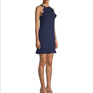 Navy Trina Turk halter dress
